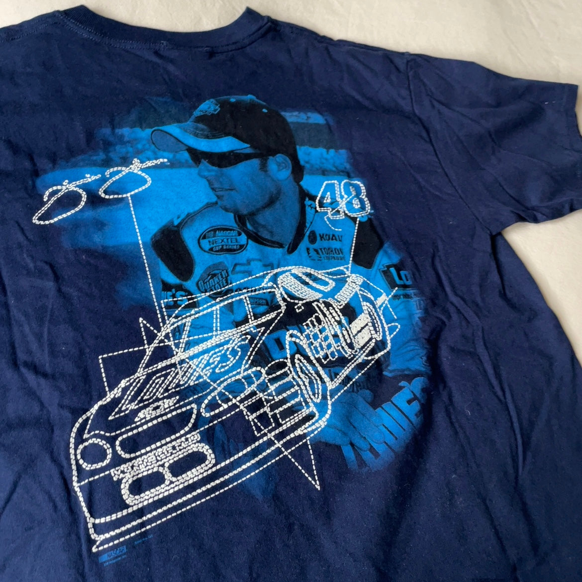 JIMMIE JOHNSON NASCAR T-SHIRT [L]